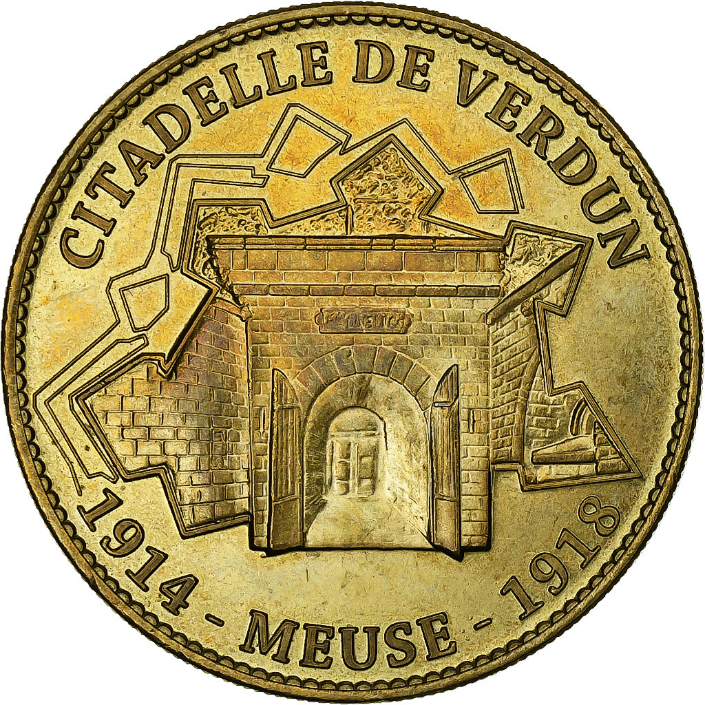 Francia, ficha, Meuse - Citadelle de Verdun - 1914-1918, Rame-nichel-alluminio