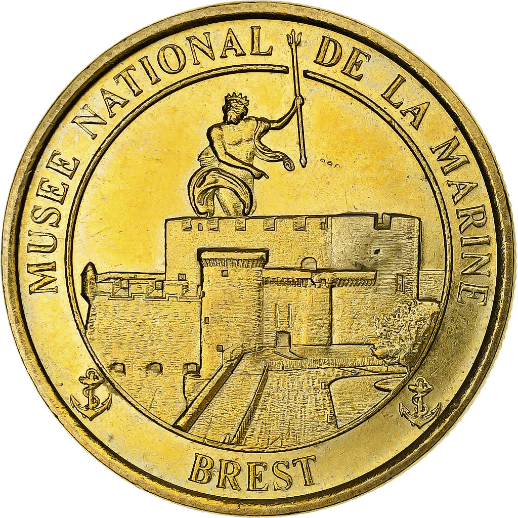 France, Token, Musée National de la Marine, Brest, 2013, Copper-nickel