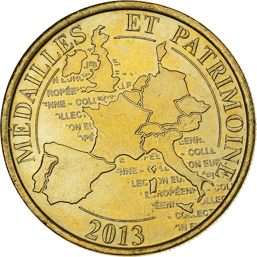 France, Token, Musée National de la Marine, Brest, 2013, Copper-nickel