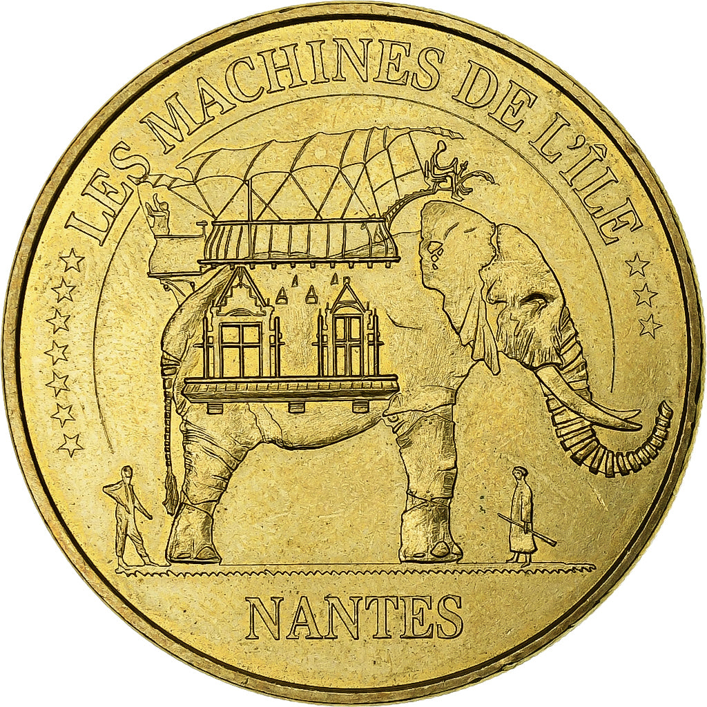 France, Token, Nantes -  Les machines de l'ile n°1, 2019, Copper-nickel