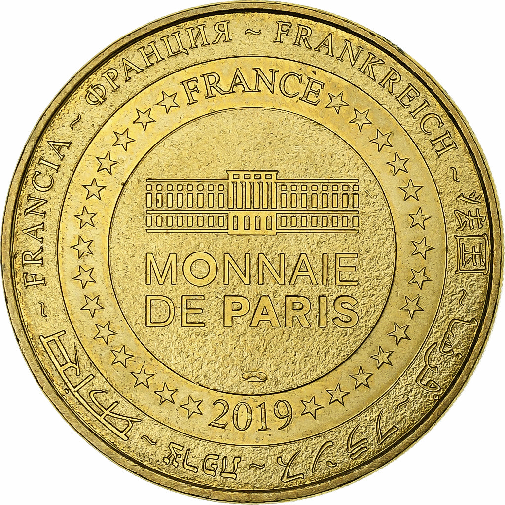 France, Token, 60/ La Mer de Sable - Ermenonville, 2019, Copper-nickel