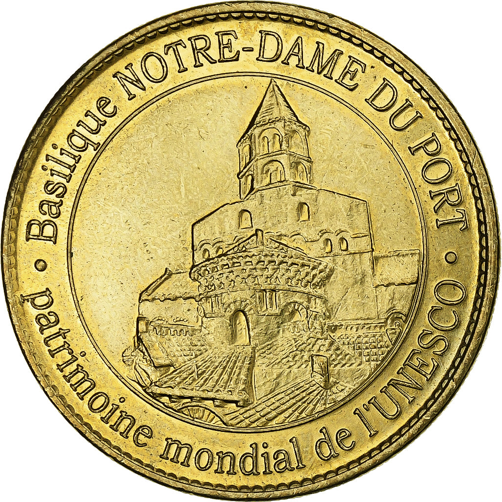 France, Token, Basilique Notre Dame du Port, Copper-nickel Aluminium, MDP