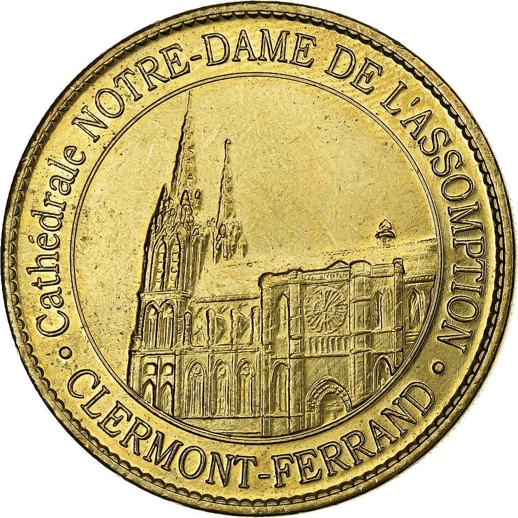 France, Token, Basilique Notre Dame du Port, Copper-nickel Aluminium, MDP
