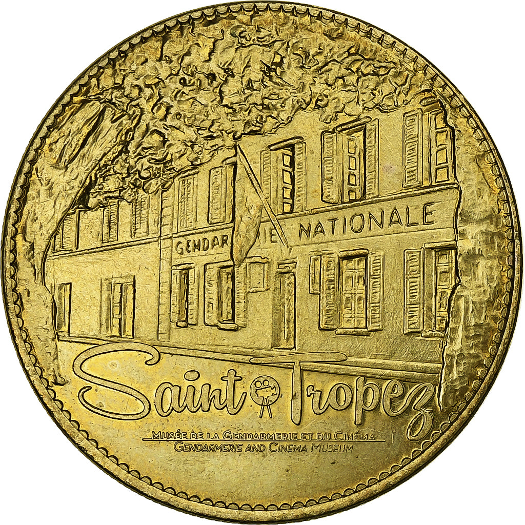 France, Token, Musée de la Gendarmerie, Saint-Tropez, Copper-nickel Aluminium
