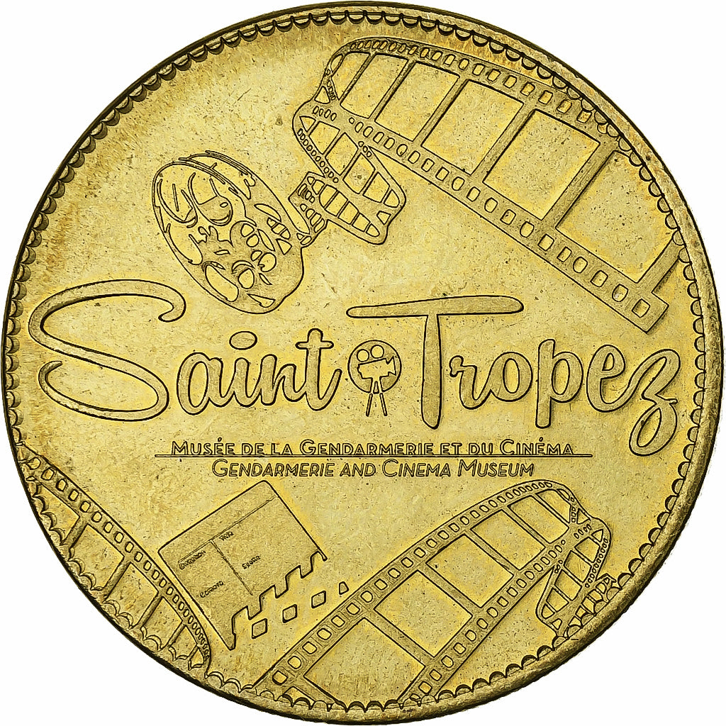 France, Token, Musée de la Gendarmerie, Saint-Tropez, Copper-nickel Aluminium