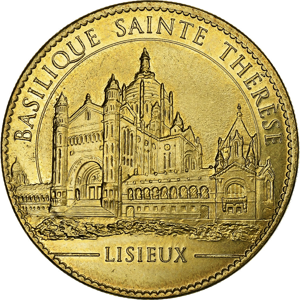 Frankreich, betaalpenning, Lisieux - Basilique Ste Thérèse, Copper-nickel