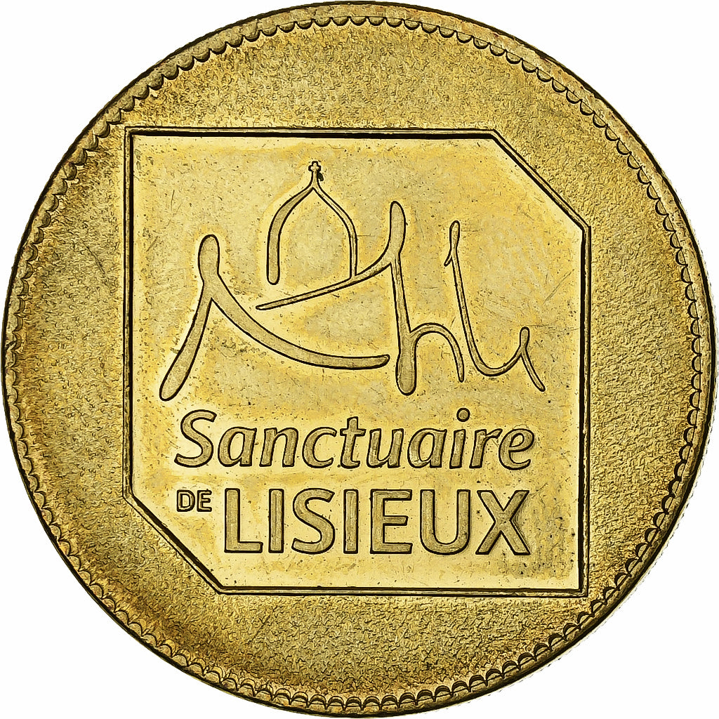 Frankreich, betaalpenning, Lisieux - Basilique Ste Thérèse, Copper-nickel