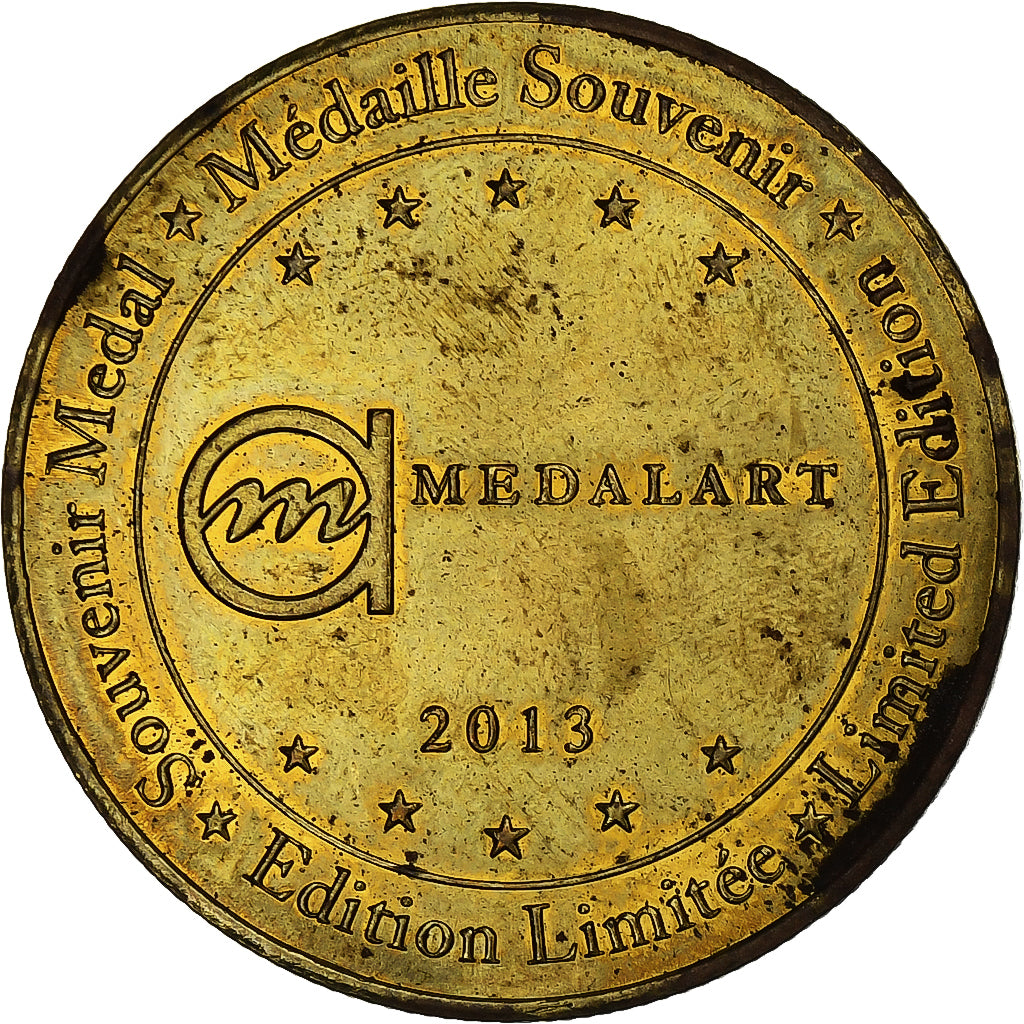 France, Jeton, Rouen - Armada, 2013, Cupro-nickel Aluminium, Médaille Souvenir