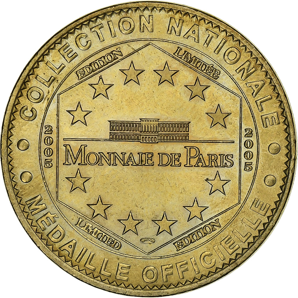 Frankreich, betaalpenning, Disneyland n°1 - le château, 2005, Copper-nickel