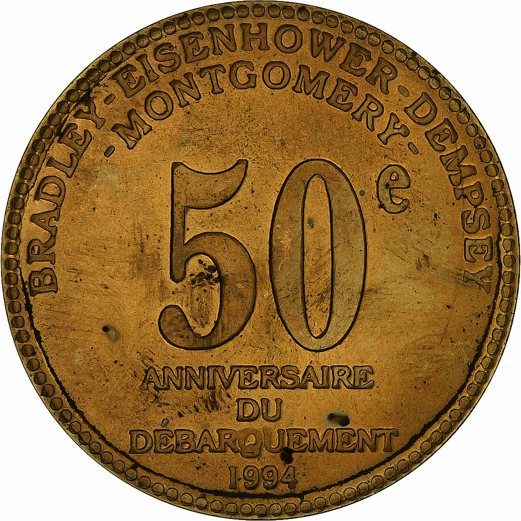 Francia, medaglia, Opération Overlord, 50ème Anniversaire du Débarquement