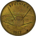 Francia, ficha, Espace, Sputnik 1, Bronzo-alluminio, Shell, BB+