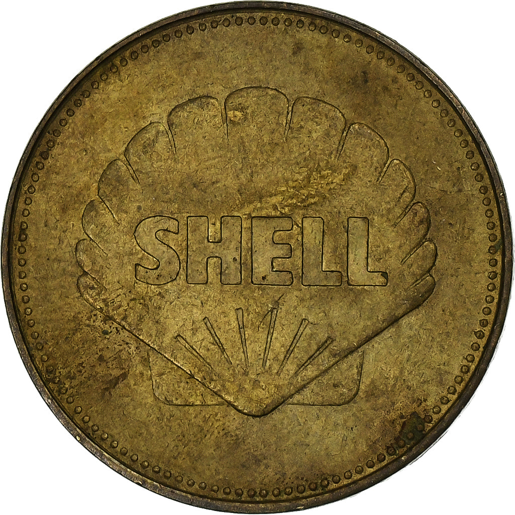 Francia, ficha, Collection Shell, Icarus et Daedalus, Bronzo-alluminio, BB+