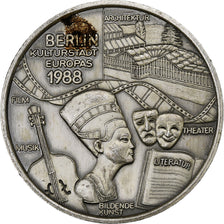 Niemcy, medal, Berlin, Kulturstadt Europas, 1988, Srebro, AU(55-58)