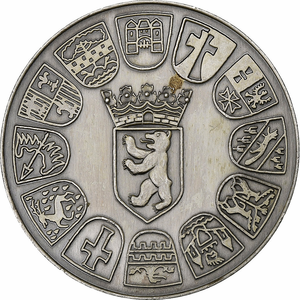 Germania, medaglia, Berlin, Kulturstadt Europas, 1988, Argento, SPL-