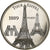 Francia, medaglia, Tour Eiffel, Rame-nichel, SPL+
