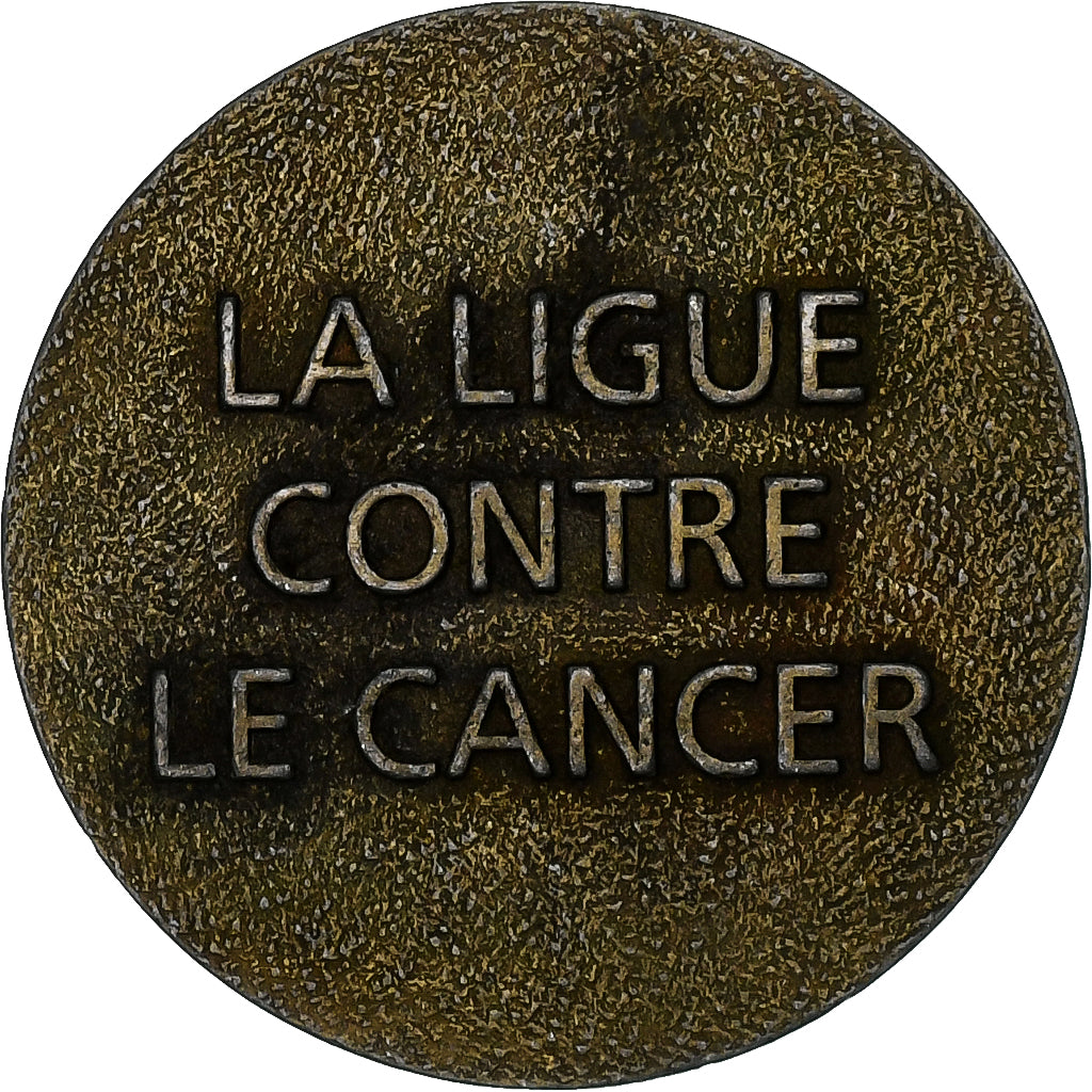 Francia, Gettone, Ligue contre le Cancer, Rame, BB+