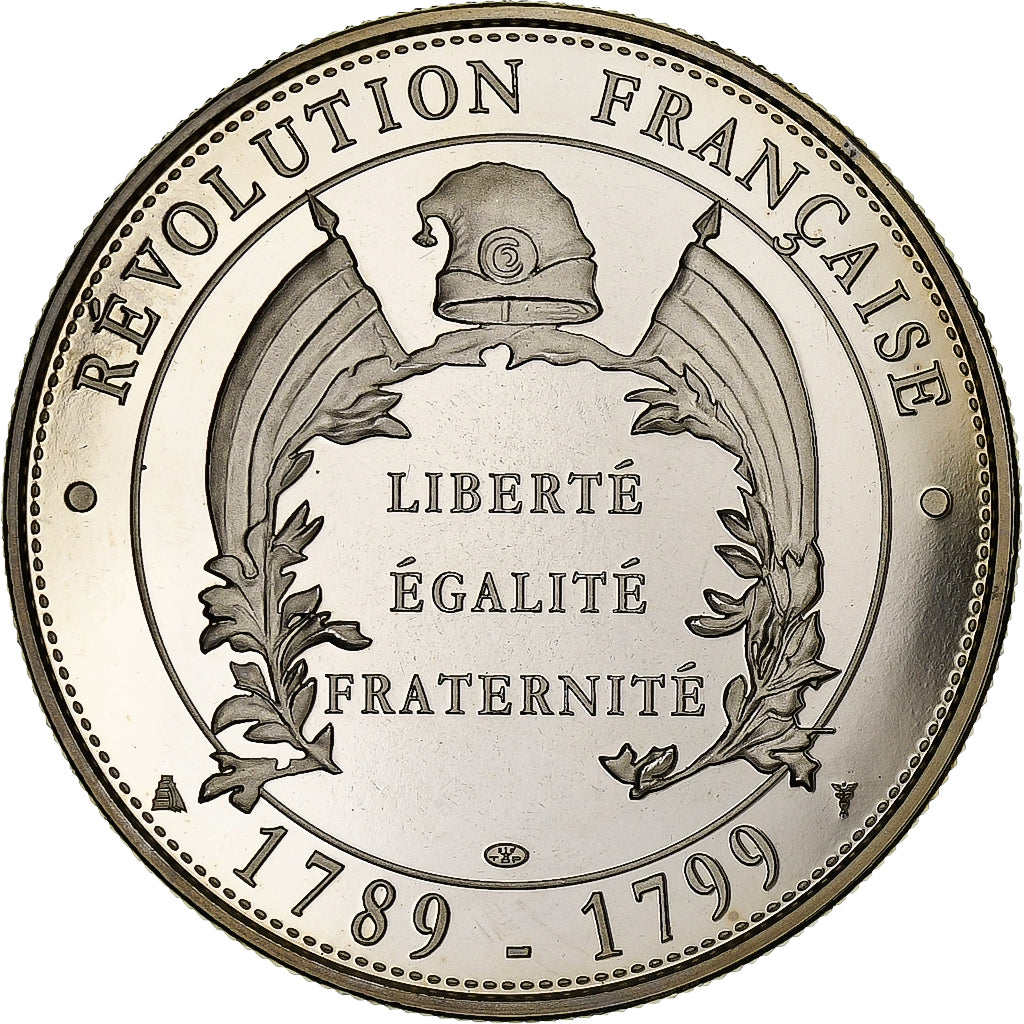 Francia, medaglia, Révolution Française, Danton, Rame-nichel, FDC