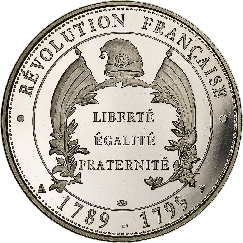 Francia, medaglia, Révolution Française, Bataille de Valmy, Rame-nichel, FDC