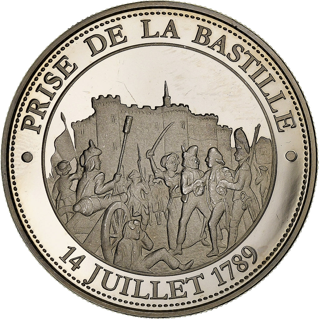 Frankreich, Medaille, Révolution Française, Prise de la Bastille