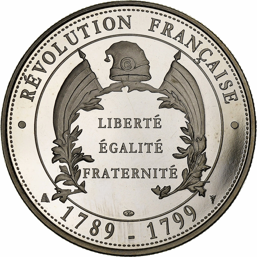 França, medalha, Révolution Française, Abolition de l'Esclavage