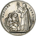 France, Medal, Religion, Mariage Chrétien, Silver, AU(55-58)