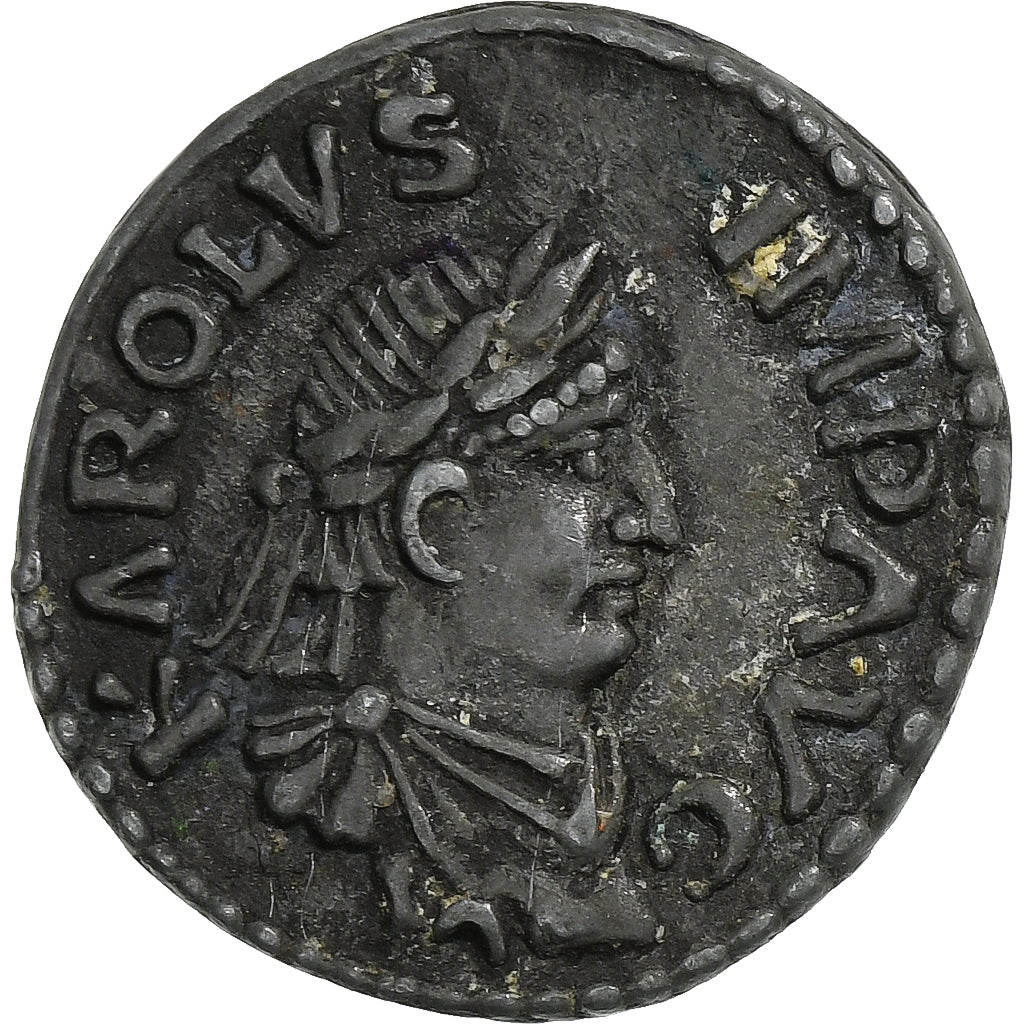 France, Token, Collection BP, Denier de Charlemagne, Copper, AU(50-53)