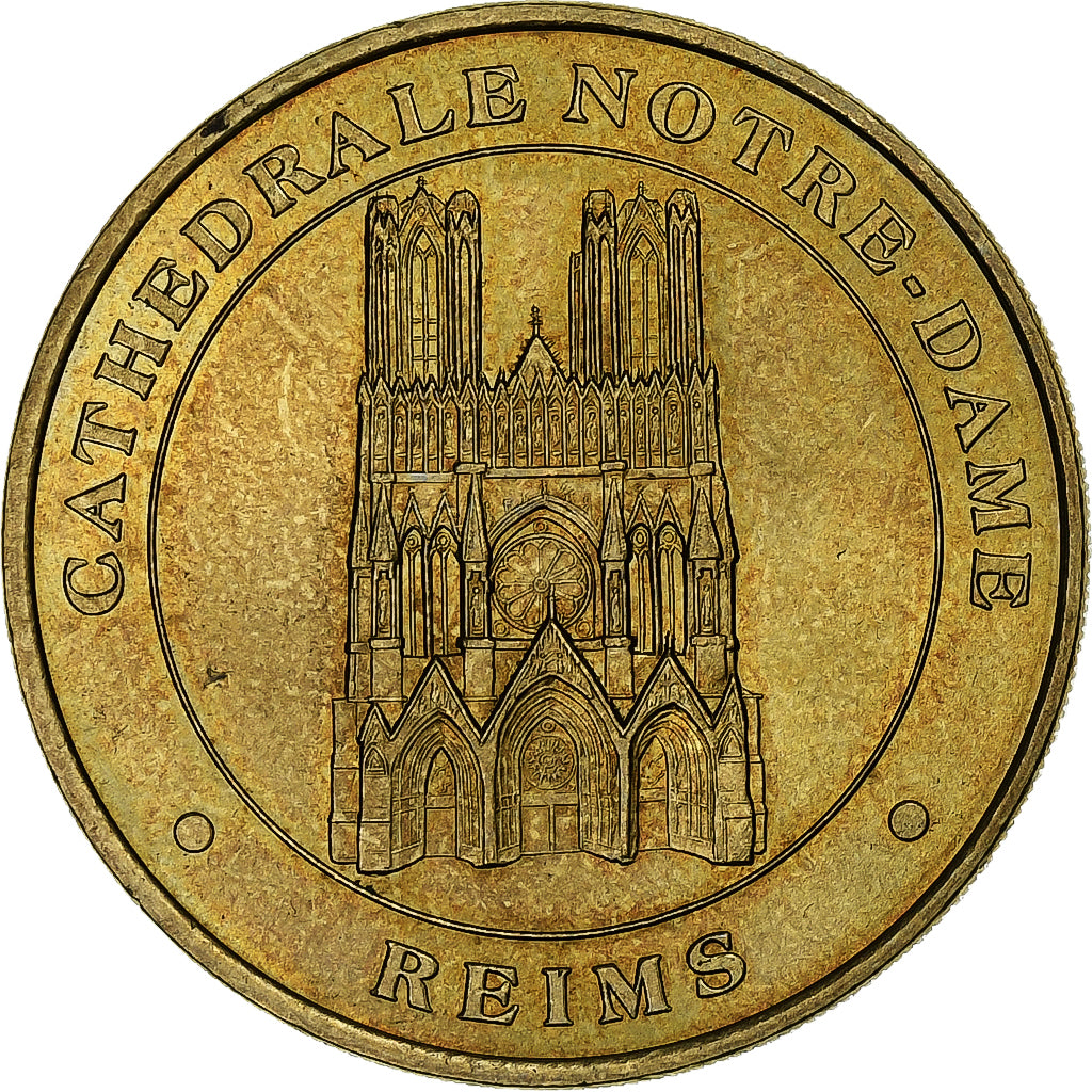 Francia, ficha, Reims - Cathédrale Notre Dame, 1999, Rame-nichel-alluminio