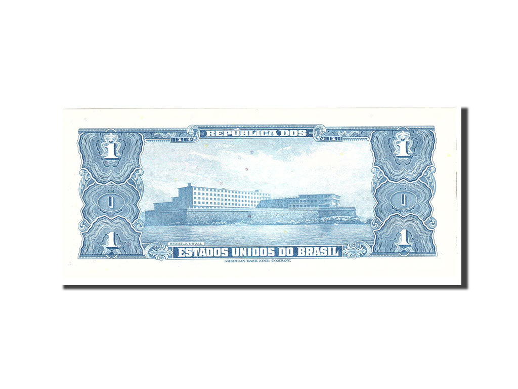 Banknote, Brazil, 1 Cruzeiro, 1954, Undated, KM:150a, UNC(65-70)