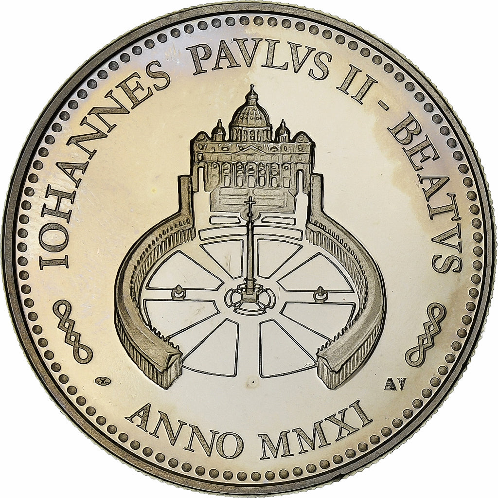 Vatican, Medal, La Béatification de jean-Paul II, 2011, Copper-nickel