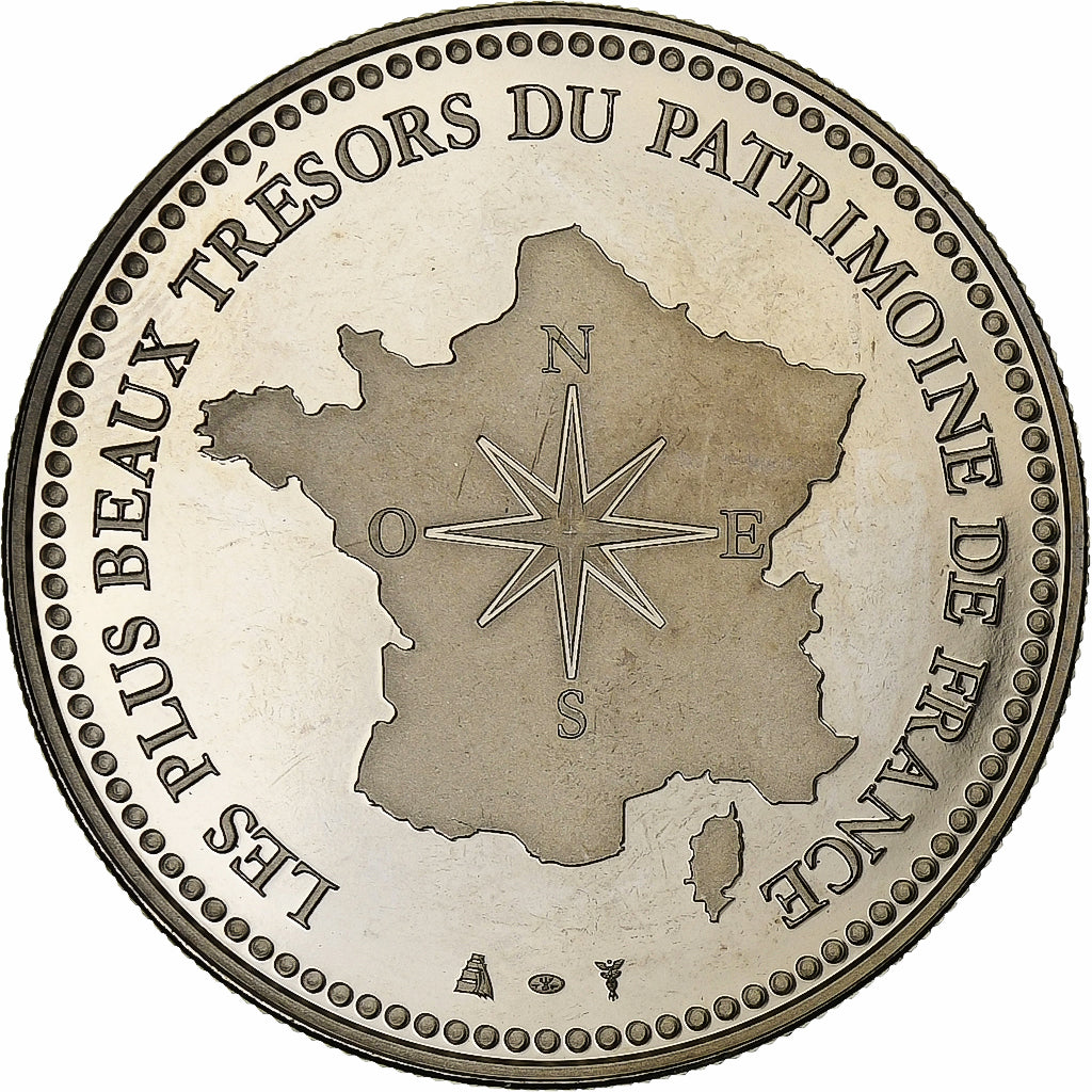 Francia, medaglia, Tour Eiffel, Rame-nichel, FDC