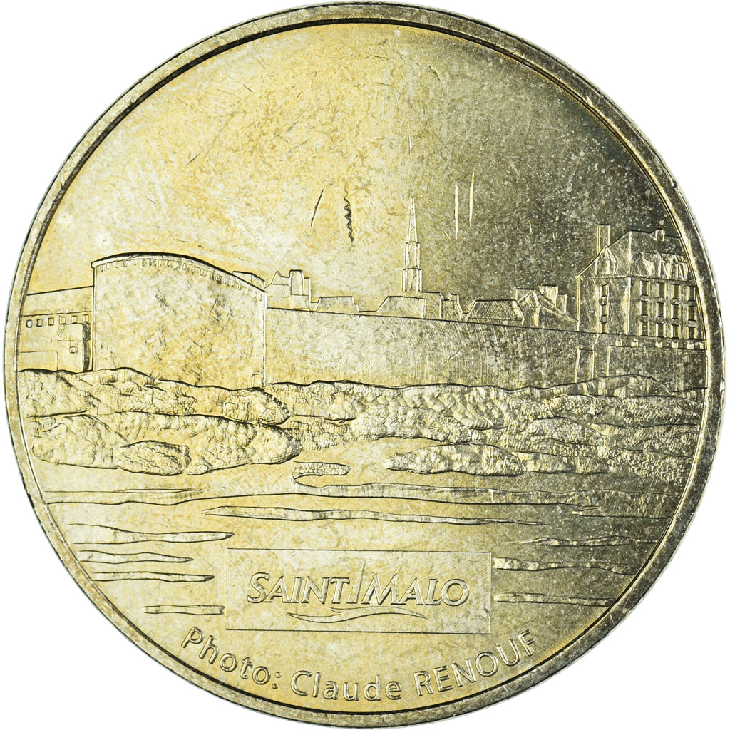 France, Token, Touristic token, 35/ Saint-Malo - Les Remparts, 2008, MDP
