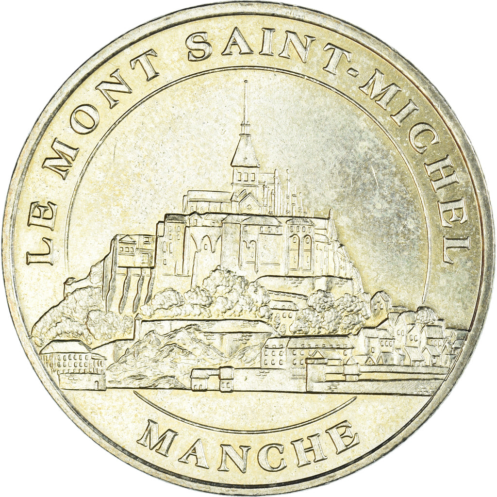 Francia, ficha, Touristic token, Le-Mont-Saint-Michel - vue générale n°2