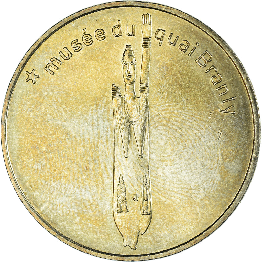 Frankrijk, Token, Toeristisch fiche, Paris - Musée du quai de Branly n°2 -