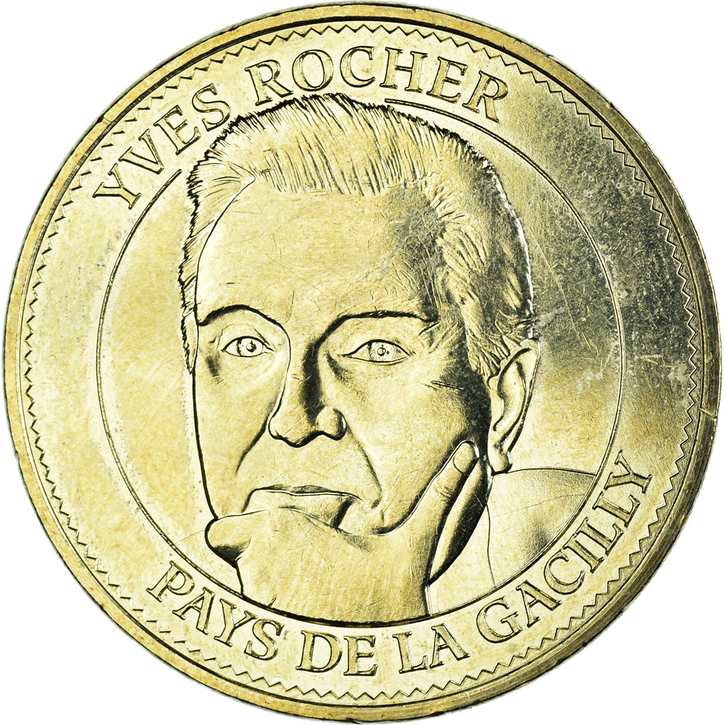 Francia, zeton, Jetón turístico, 56/ Yves Rocher - Pays de la Gacilly, Arts &