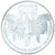 Munten, Frankrijk, Libération de Paris, 100 Francs, 1994, BE, UNC-, Zilver
