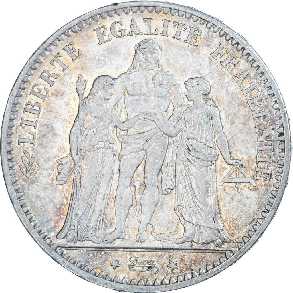 Coin, France, Hercule, 5 Francs, 1874, Paris, AU(50-53), Silver, KM:820.1