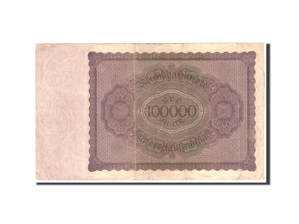 Banknot, Niemcy, 100,000 Mark, 1923, 1923-02-01, KM:83a, EF(40-45)
