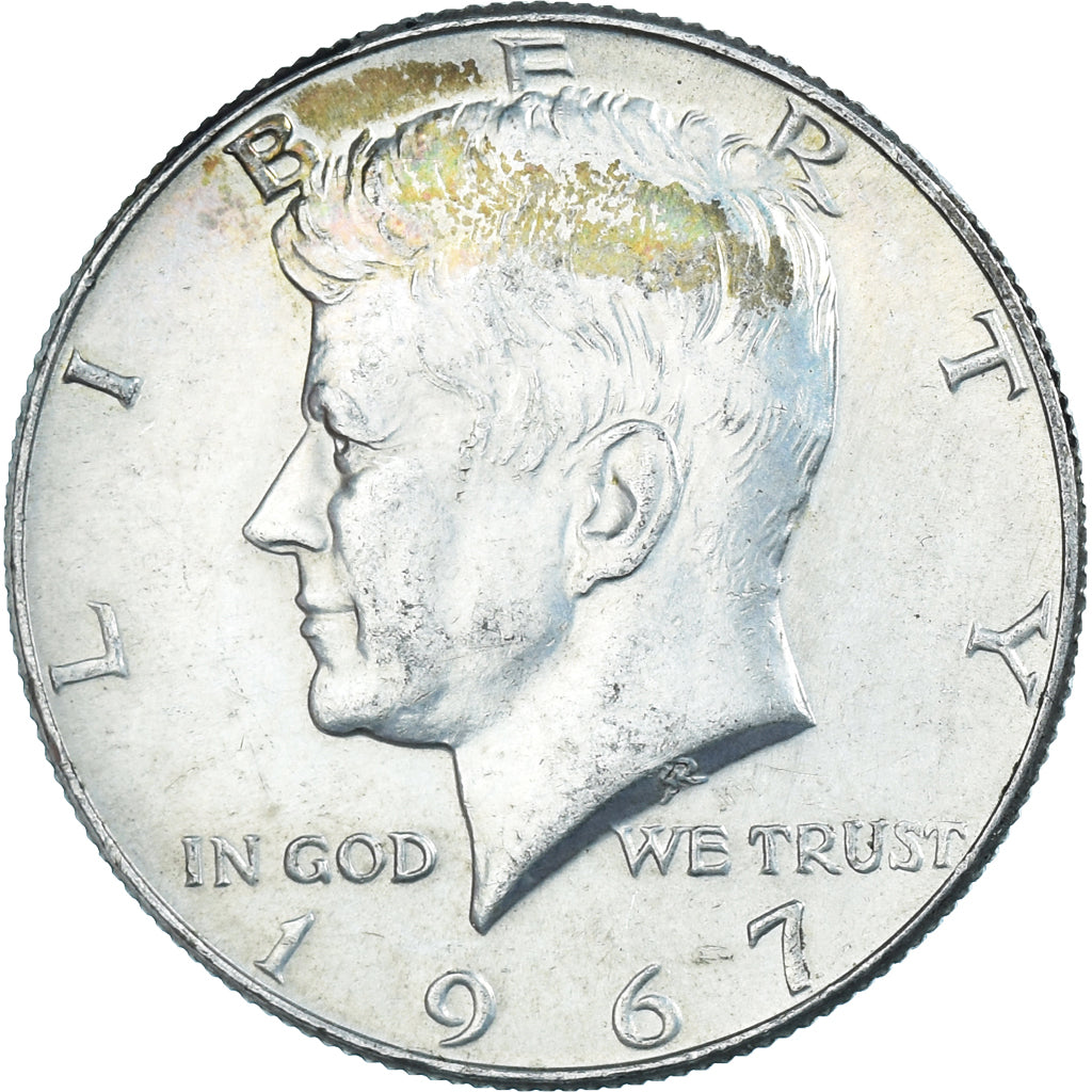 Munten, Verenigde Staten, Kennedy Half Dollar, Half Dollar, 1967, U.S. Mint