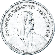 Moneda, Suiza, 5 Francs, 1932, Bern, BC+, Plata, KM:40