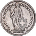 Coin, Switzerland, 2 Francs, 1943, Bern, EF(40-45), Silver, KM:21