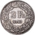 Coin, Switzerland, 2 Francs, 1943, Bern, EF(40-45), Silver, KM:21