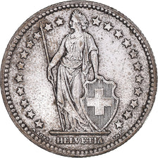 Coin, Switzerland, 2 Francs, 1957, Bern, EF(40-45), Silver, KM:21