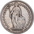 Monnaie, Suisse, Franc, 1912, Bern, TB, Argent, KM:24