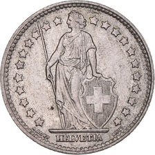 Coin, Switzerland, Franc, 1959, EF(40-45), Silver, KM:24