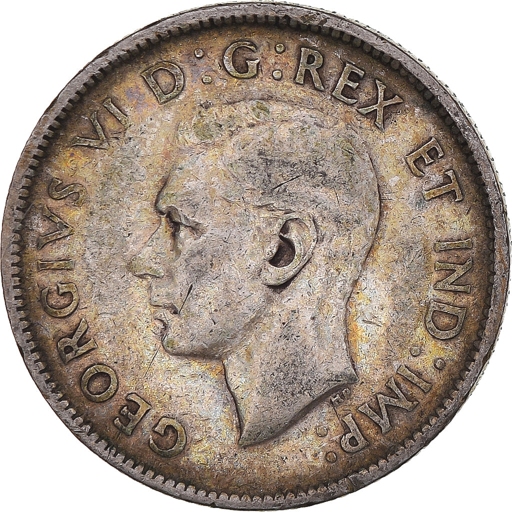Monnaie, Canada, George VI, 25 Cents, 1943, Royal Canadian Mint, Ottawa, TB+