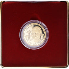 France, 500 Francs, 1992 Olympics, Albertville, Pierre de Coubertin, 1991