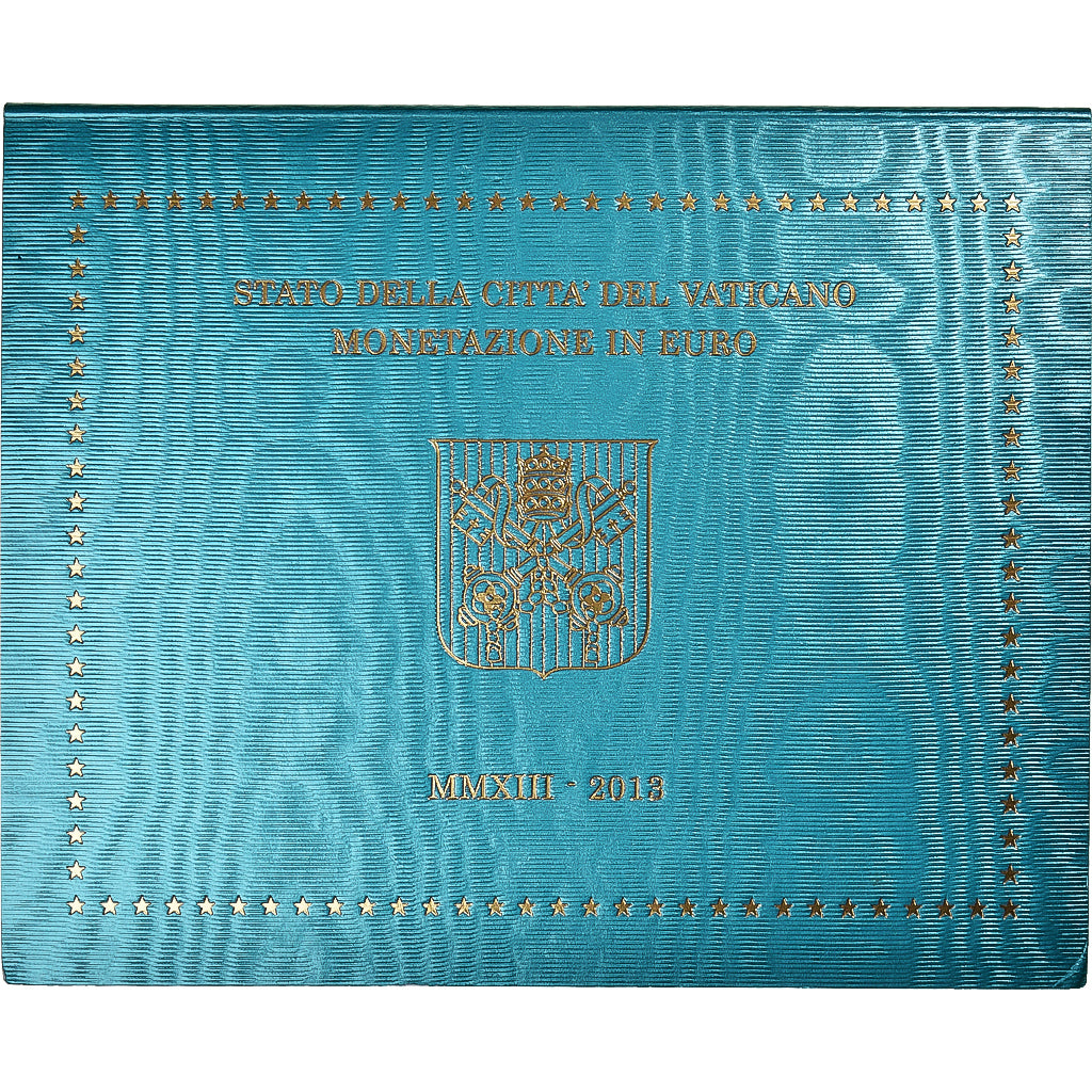 Vatican, Pape Benoît XVI, Set 1 ct. - 2 Euro, BU, 2013, Rome, FDC