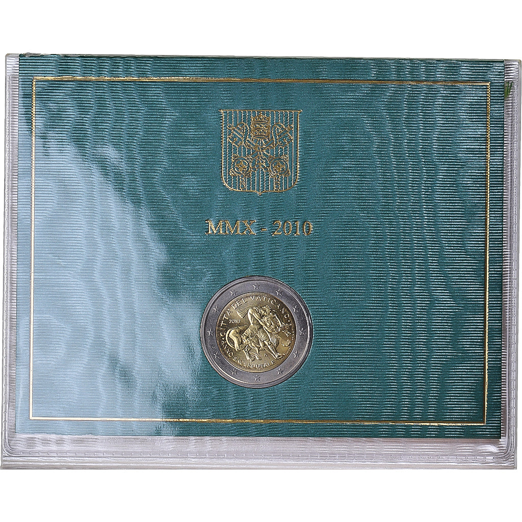 Vatican, 2 Euro, Benoit XVI - année sacerdotale, 2010, Rome, MS(65-70)
