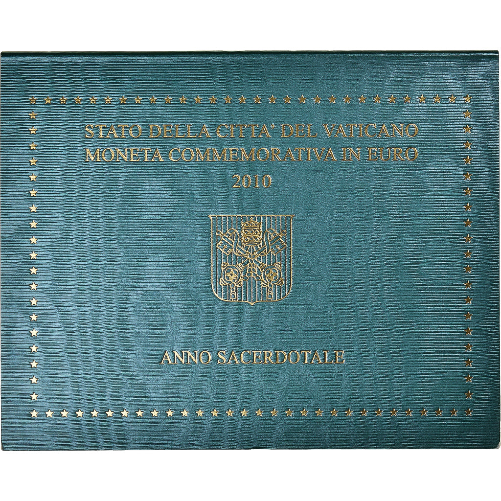 Vatican, 2 Euro, Benoit XVI - année sacerdotale, 2010, Rome, MS(65-70)