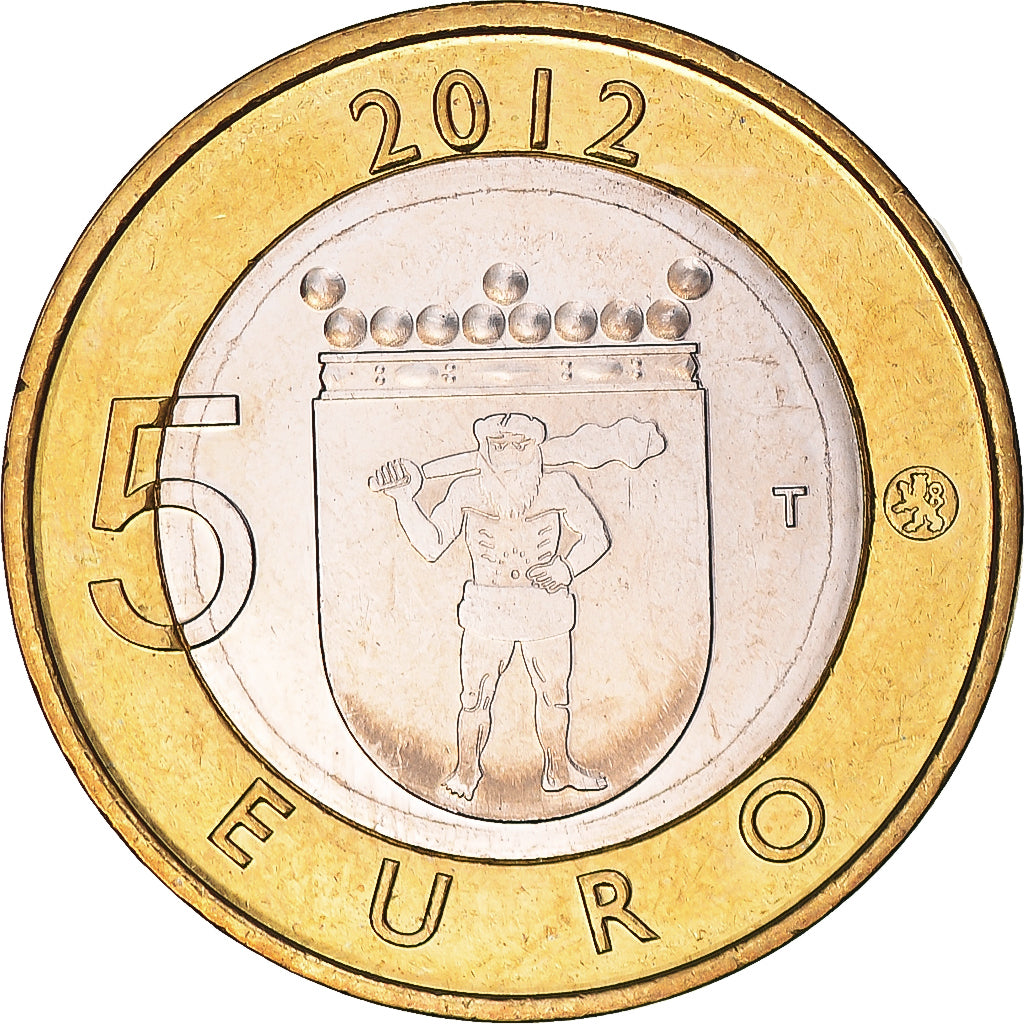 Finlande, 5 Euro, Lapland, Rovaniemi 